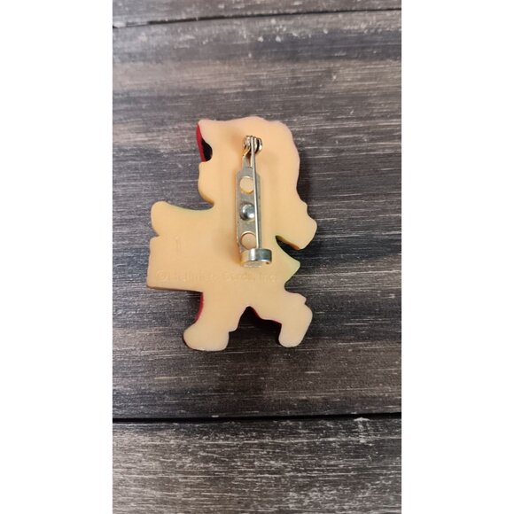 Vintage Hallmark Cards Brooch Pin Plastic Drummer Boy - Picture 5 of 8